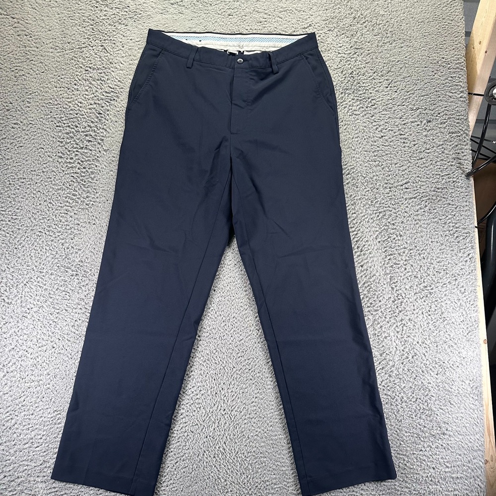 FootJoy‎ Pant Men's 35x32 Blue Polyester Golf Performance Straight Leg Stretch